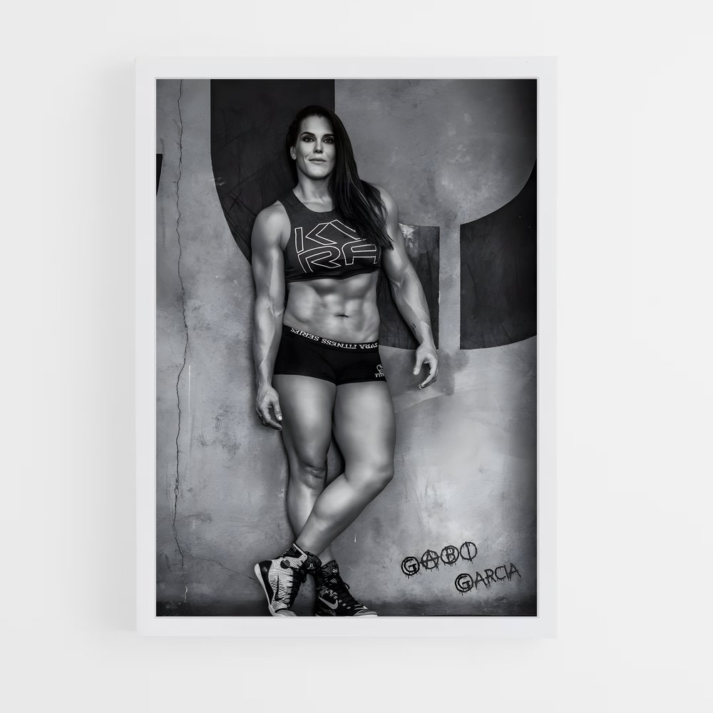 Poster Gabi de garcia – affiche Jiu-jitsu brésilien (vue 3)